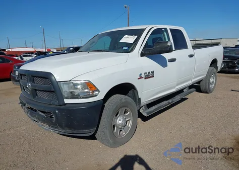 2018 Ram 2500 Tradesman 4X4 8' Box from USA, damaged, VIN 3C6UR5HLXJG377216